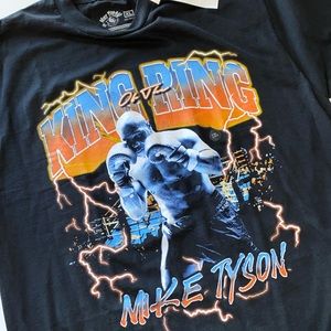 NWT Mike Tyson King of the Ring Graphic T-Shirt